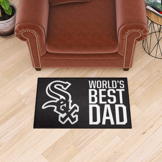 Chicago White Sox Starter Mat Accent Rug - 19in. x 30in. - Chicago White Sox