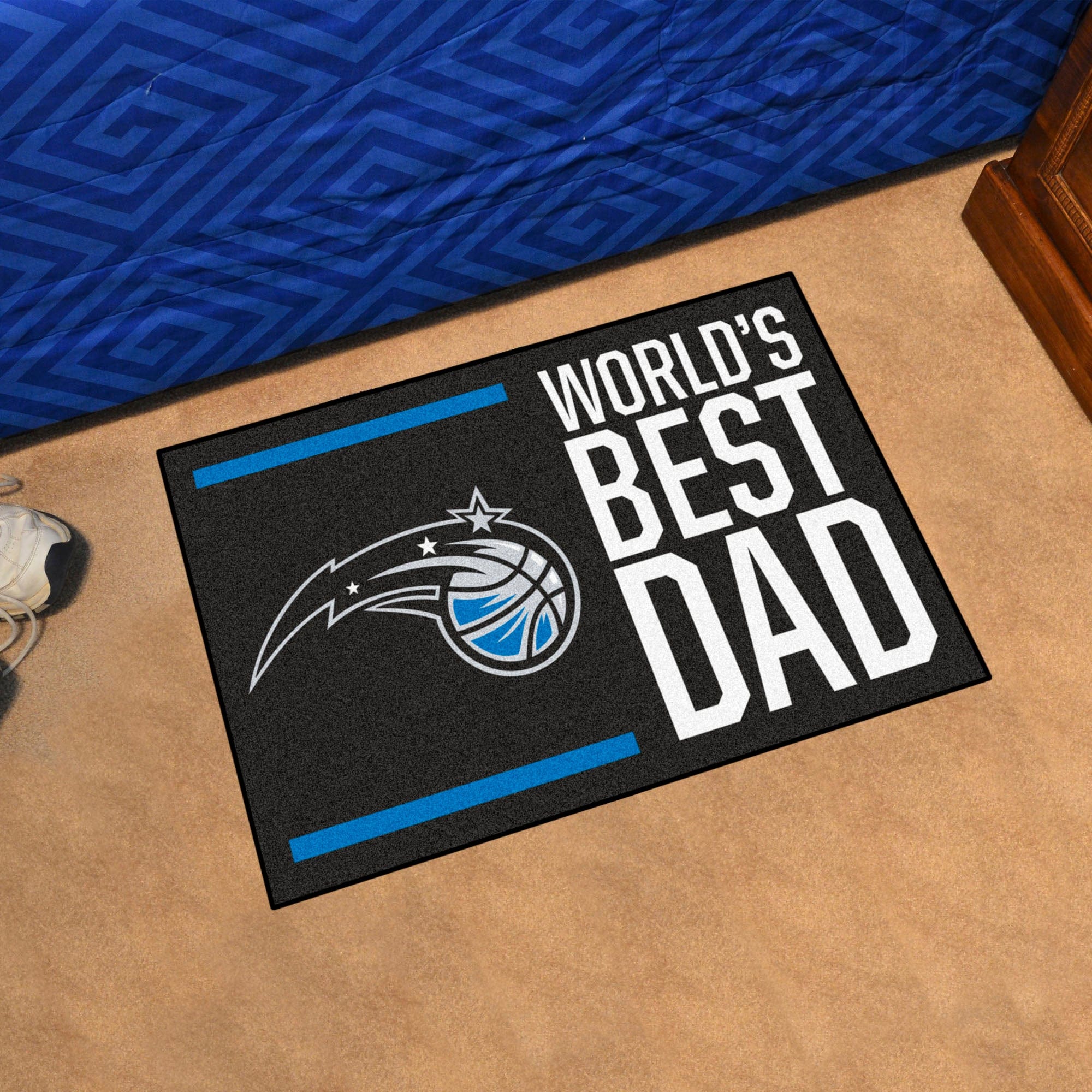 Orlando Magic Starter Mat Accent Rug - 19in. x 30in. World's Best Dad Starter Mat - Orlando Magic