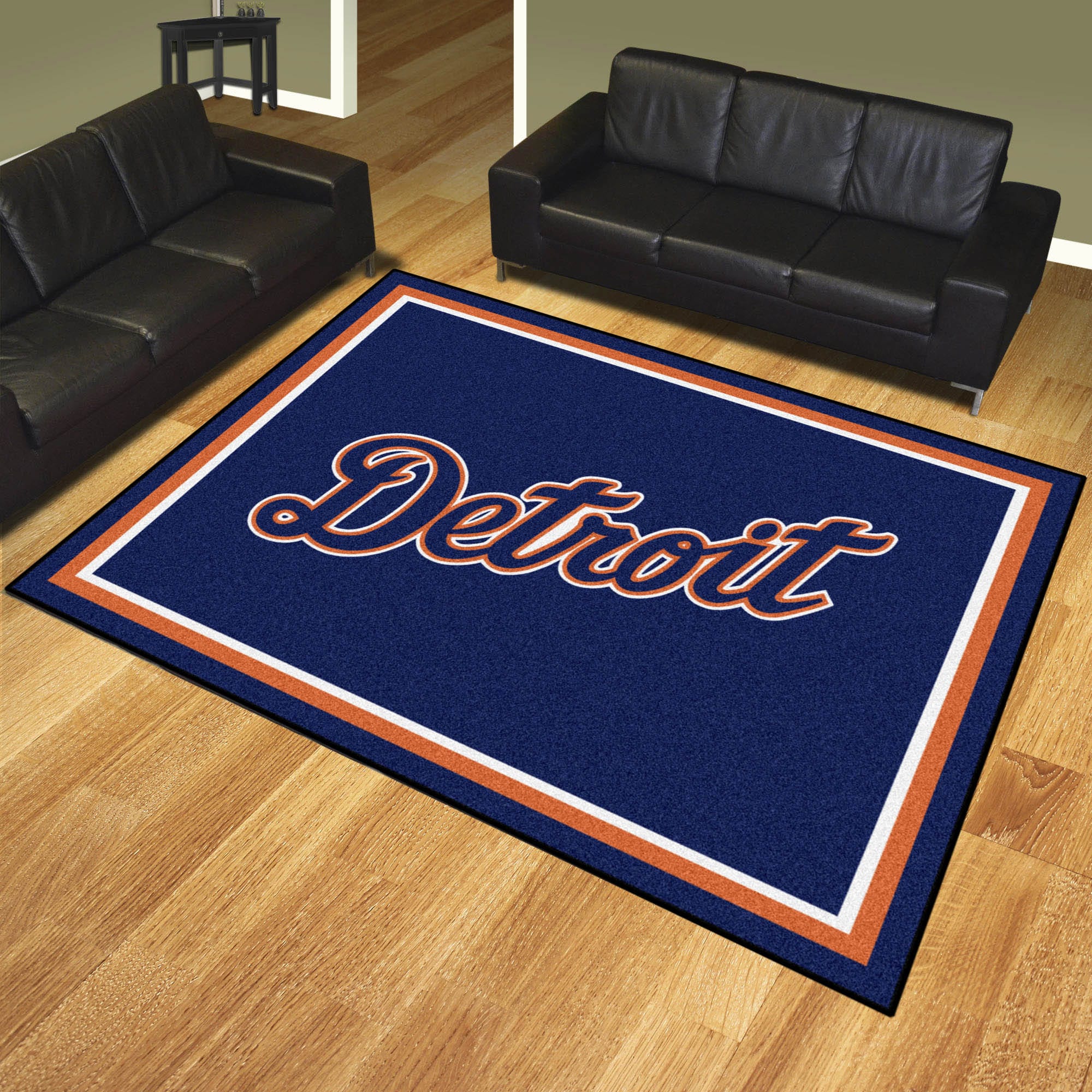 Detroit Tigers 8ft. x 10 ft. Plush Area Rug - Detroit Tigers