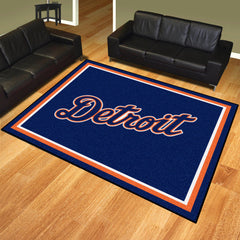 Detroit Tigers 8ft. x 10 ft. Plush Area Rug - Detroit Tigers
