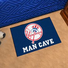 New York Yankees Man Cave Starter Mat Accent Rug - 19in. x 30in. - New York Yankees