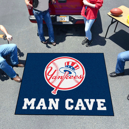 New York Yankees Man Cave Tailgater Rug - 5ft. x 6ft. - New York Yankees