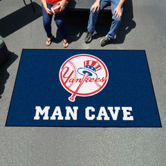 New York Yankees Man Cave Ulti-Mat Rug - 5ft. x 8ft. - New York Yankees