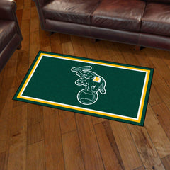 Oakland Athletics 3ft. x 5ft. Plush Area Rug - Oakland Athletics
