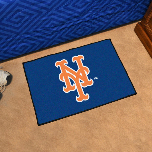 New York Mets Starter Mat Accent Rug - 19in. x 30in. - New York Mets