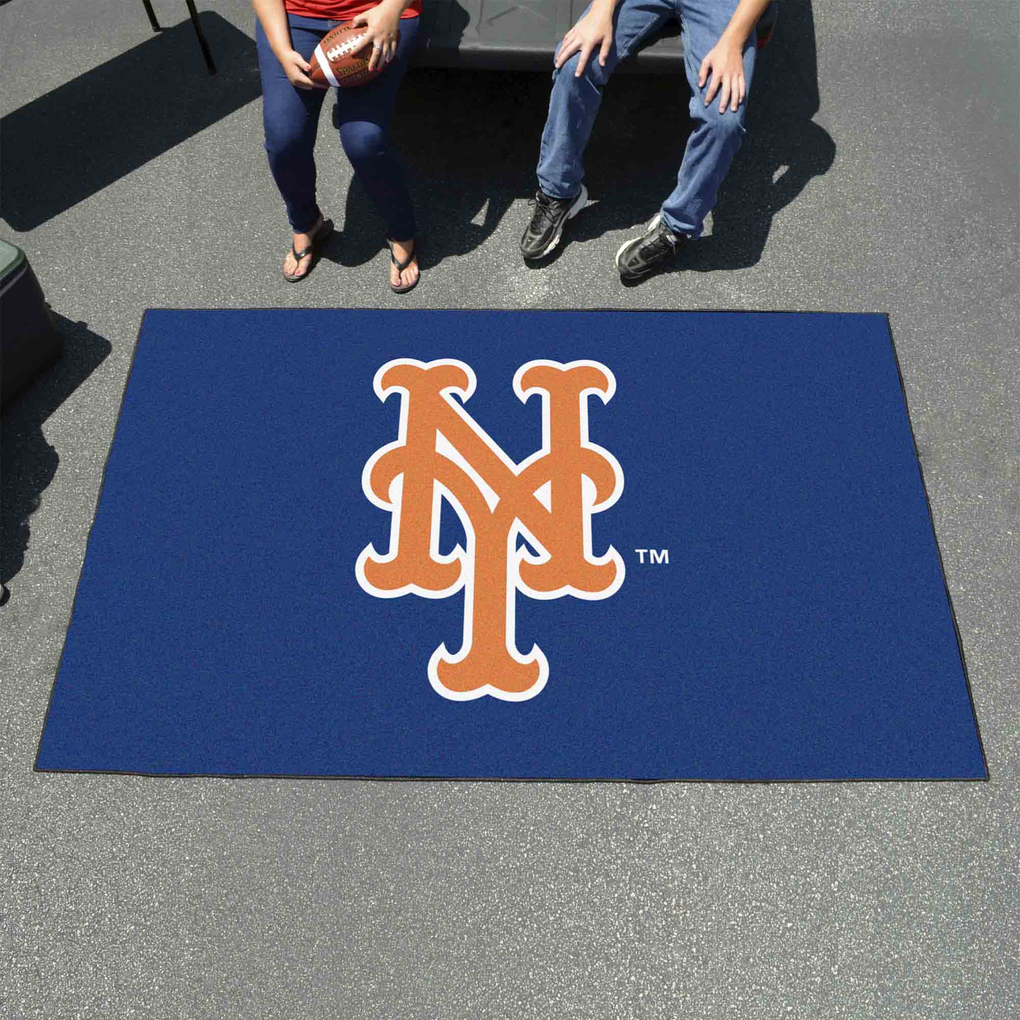 New York Mets Ulti-Mat Rug - 5ft. x 8ft. - New York Mets