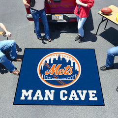 New York Mets Man Cave Tailgater Rug - 5ft. x 6ft. - New York Mets
