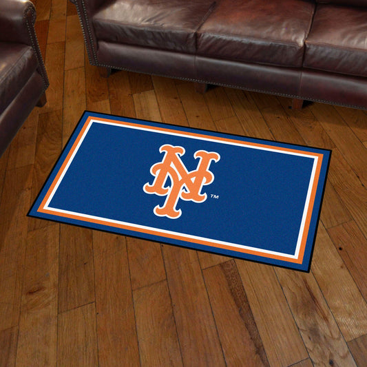 New York Mets 3ft. x 5ft. Plush Area Rug - New York Mets