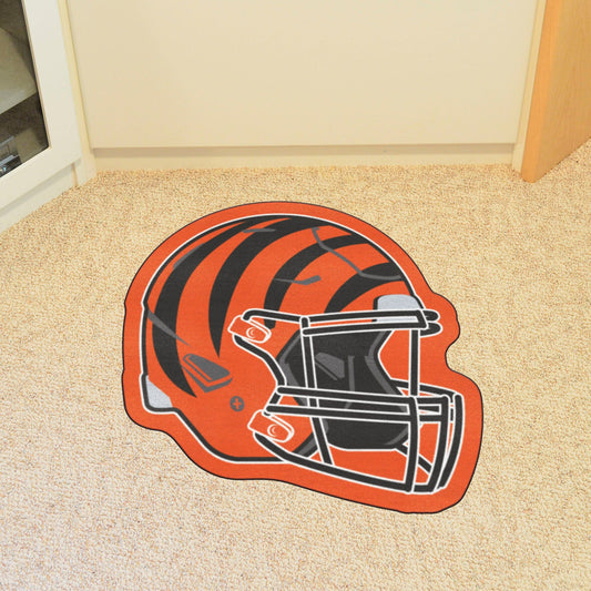 Cincinnati Bengals Mascot Helmet Rug - Cincinnati Bengals