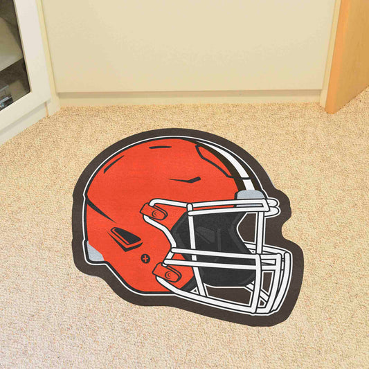 Cleveland Browns Mascot Helmet Rug - Cleveland Browns