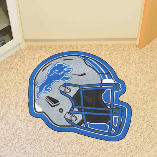 Detroit Lions Mascot Helmet Rug - Detroit Lions