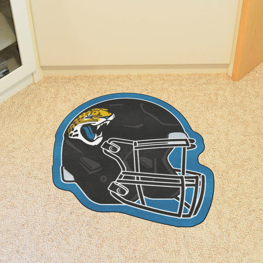 Jacksonville Jaguars Mascot Helmet Rug - Jacksonville Jaguars