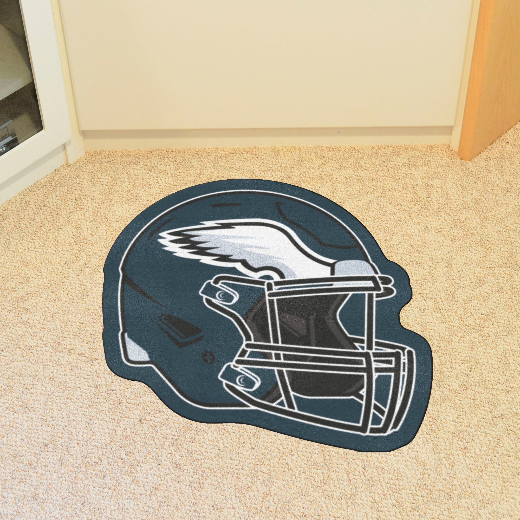 Philadelphia Eagles Mascot Helmet Rug - Philadelphia Eagles