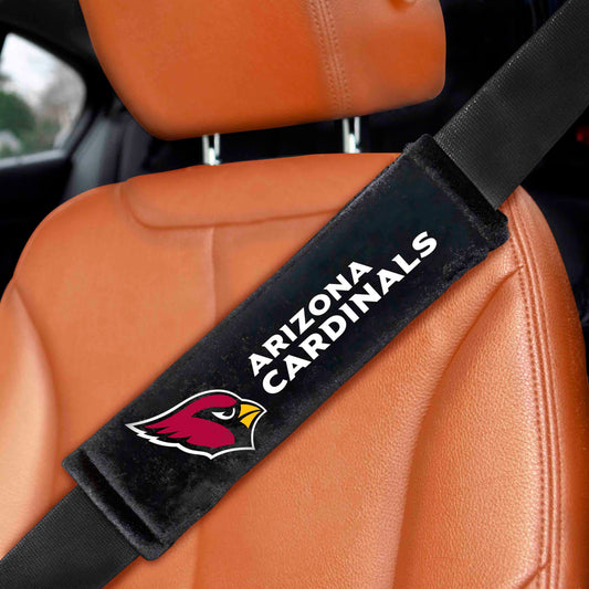 Arizona Cardinals Embroidered Seatbelt Pad - 2 Pieces - Arizona Cardinals