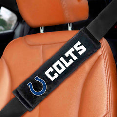 Indianapolis Colts Embroidered Seatbelt Pad - 2 Pieces - Indianapolis Colts
