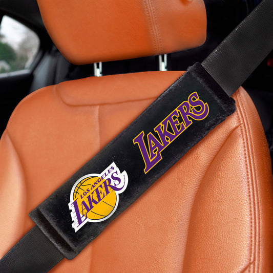 Los Angeles Lakers Embroidered Seatbelt Pad - 2 Pieces - Los Angeles Lakers