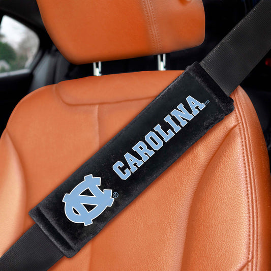 North Carolina Tar Heels Embroidered Seatbelt Pad - 2 Pieces - North Carolina