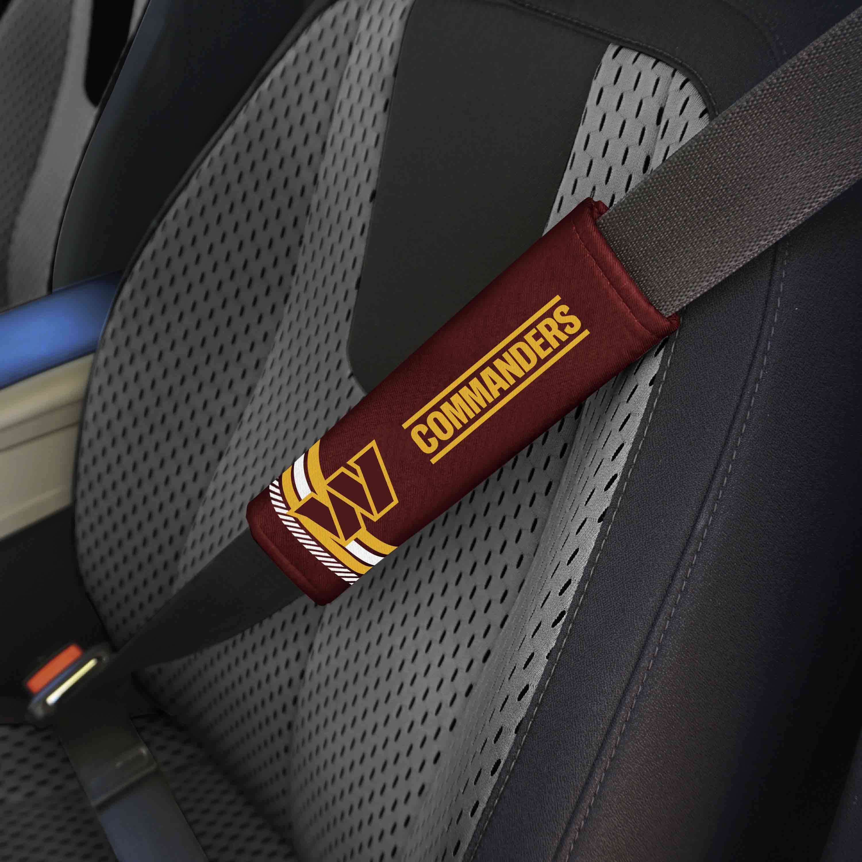 Washington Commanders Team Color Rally Seatbelt Pad - 2 Pieces