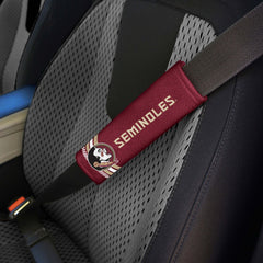 Florida State Seminoles Team Color Rally Seatbelt Pad - 2 Pieces - Florida State