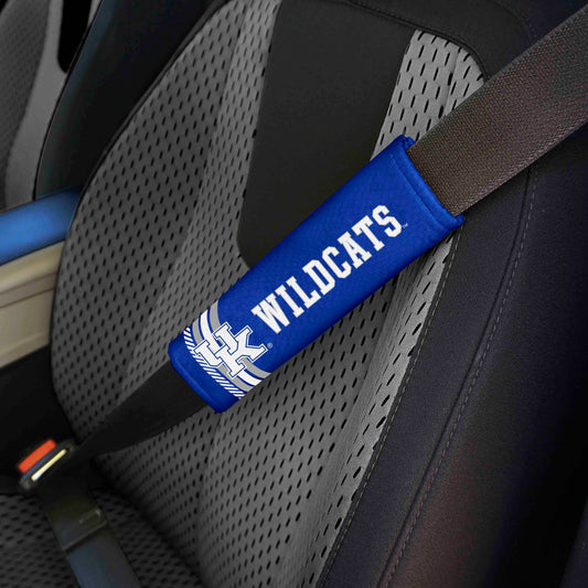 Kentucky Wildcats Team Color Rally Seatbelt Pad - 2 Pieces - Kentucky