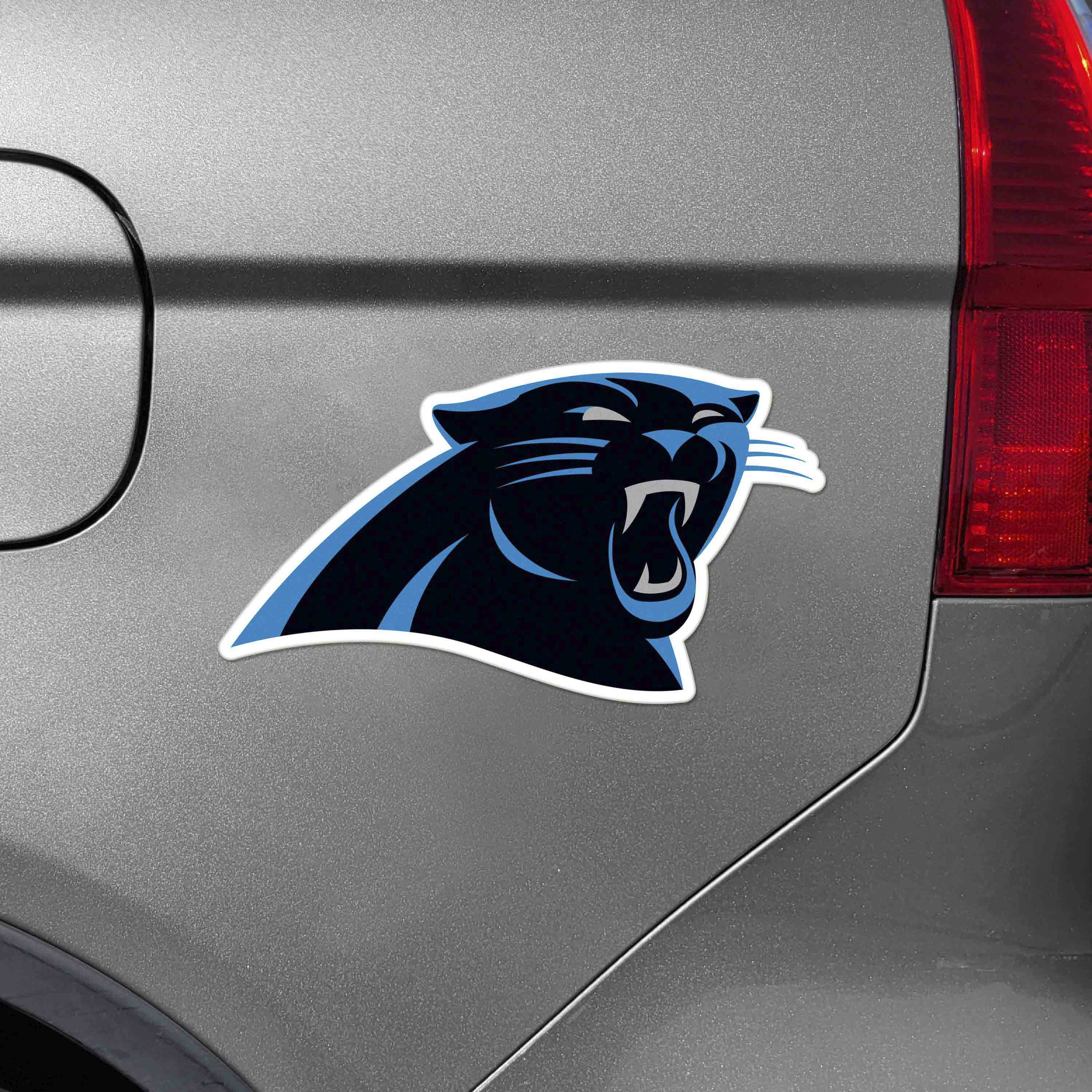 Carolina Panthers Large Team Logo Magnet 10" (8.7329"x8.3078") - Carolina Panthers
