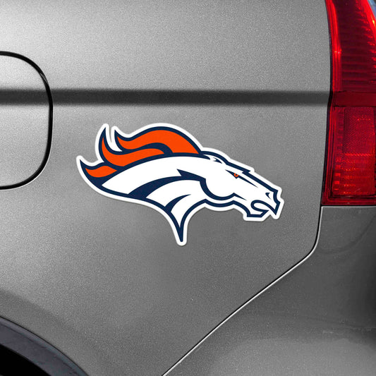Denver Broncos Large Team Logo Magnet 10" (8.7329"x8.3078") - Denver Broncos
