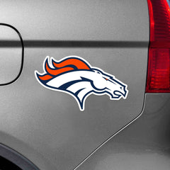 Denver Broncos Large Team Logo Magnet 10" (8.7329"x8.3078") - Denver Broncos