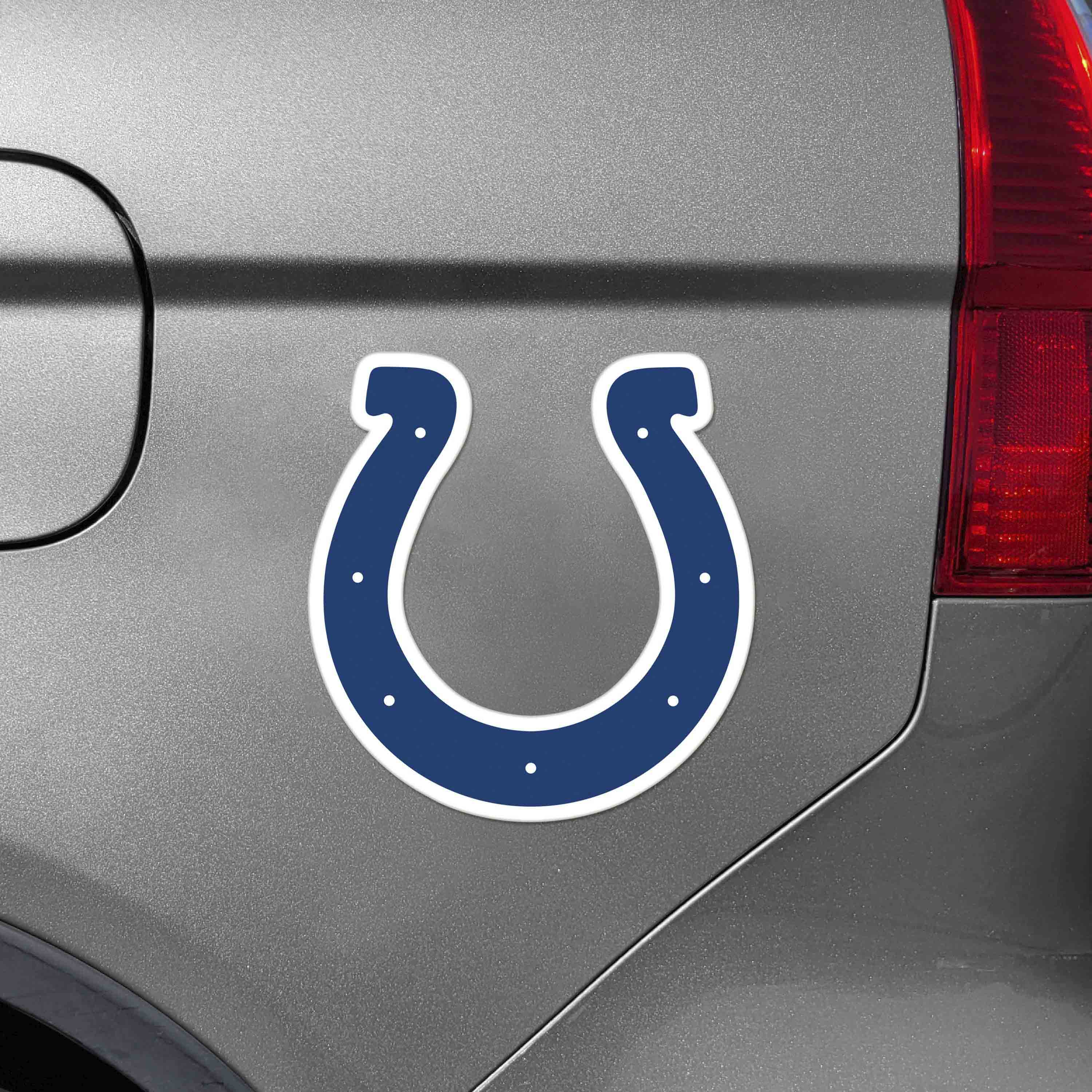Indianapolis Colts Large Team Logo Magnet 10" (8.7329"x8.3078") - Indianapolis Colts