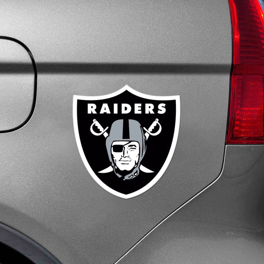 Las Vegas Raiders Large Team Logo Magnet 10" (8.7329"x8.3078") - Las Vegas Raiders