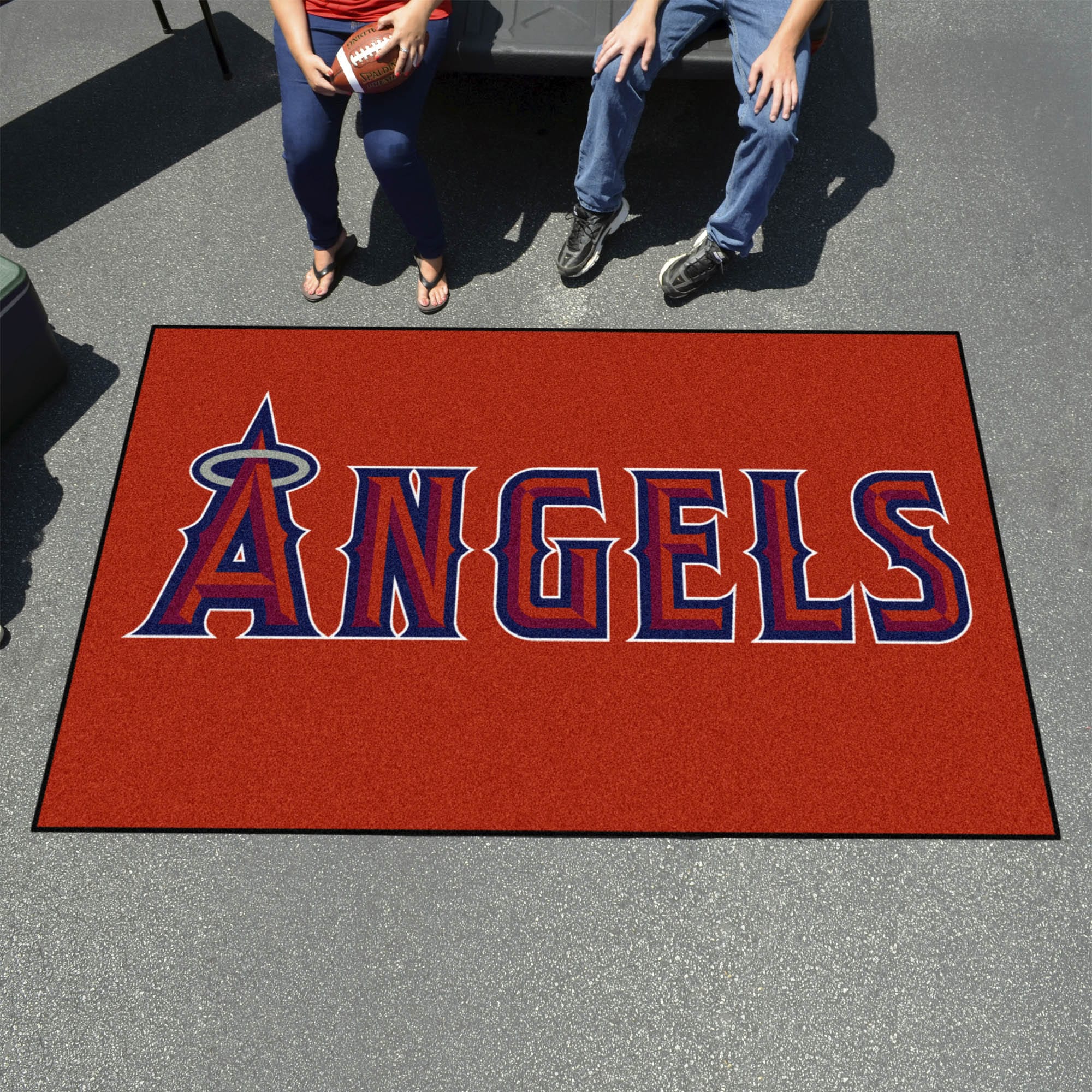 Los Angeles Angels Ulti-Mat Rug - 5ft. x 8ft. - Los Angeles Angels