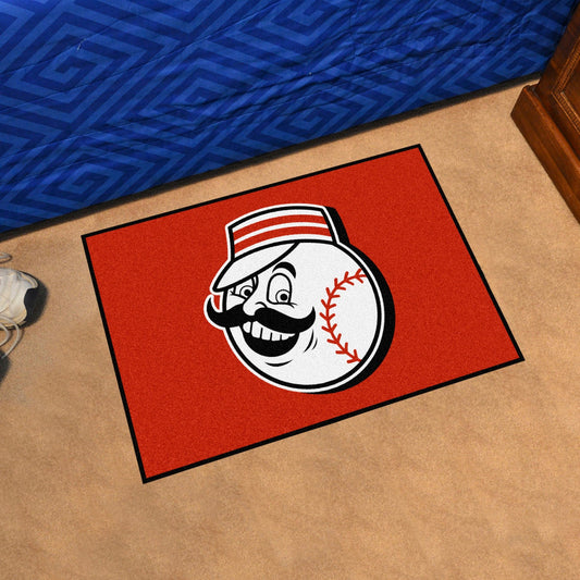 Cincinnati Reds Starter Mat Accent Rug - 19in. x 30in. - Cincinnati Reds