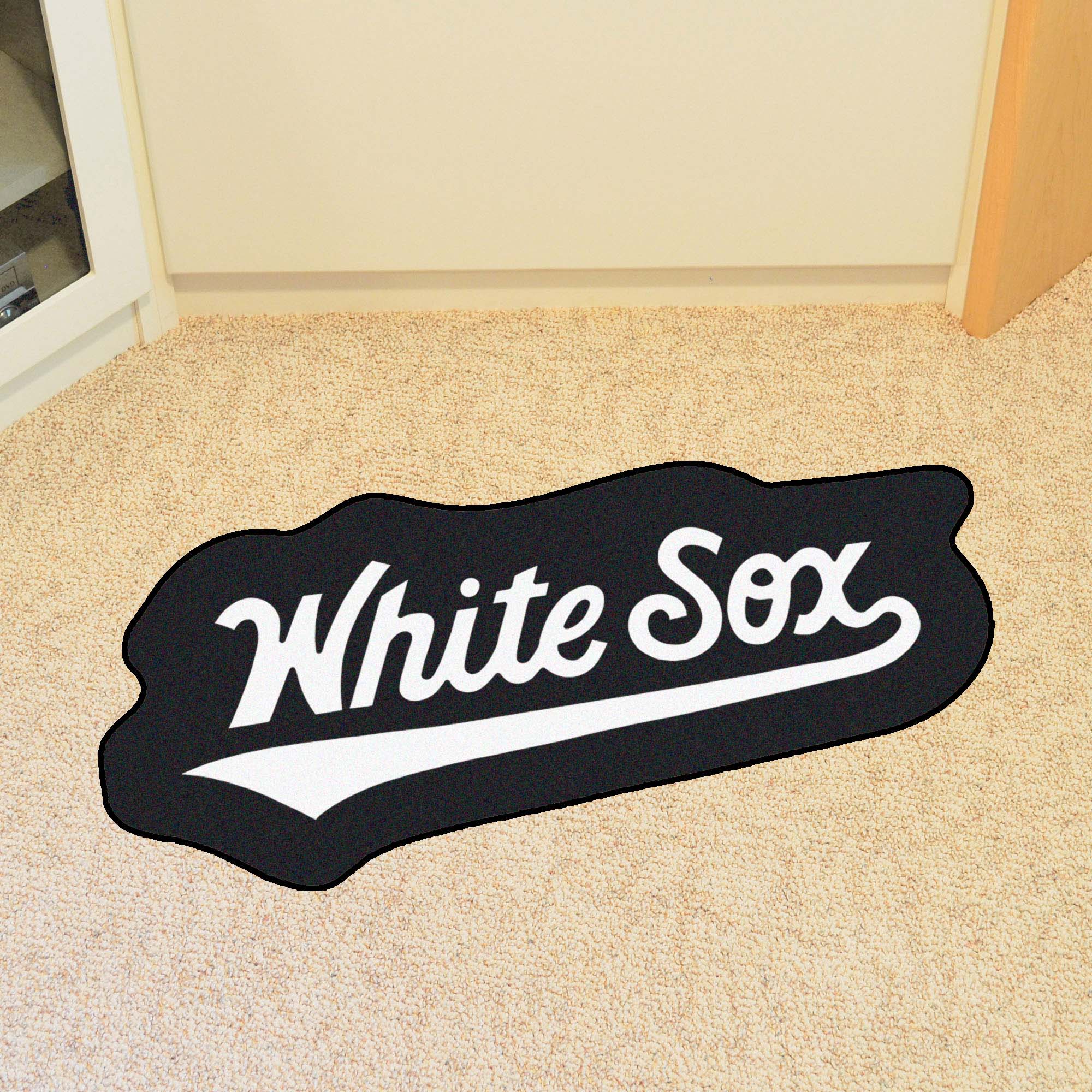 Chicago White Sox Mascot Rug "White Sox" Wordmark - Chicago White Sox