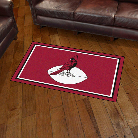 Arizona Cardinals 3ft. x 5ft. Plush Area Rug, NFL Vintage - Arizona Cardinals