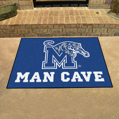 Memphis Tigers Man Cave All-Star Rug - 34 in. x 42.5 in. - Memphis