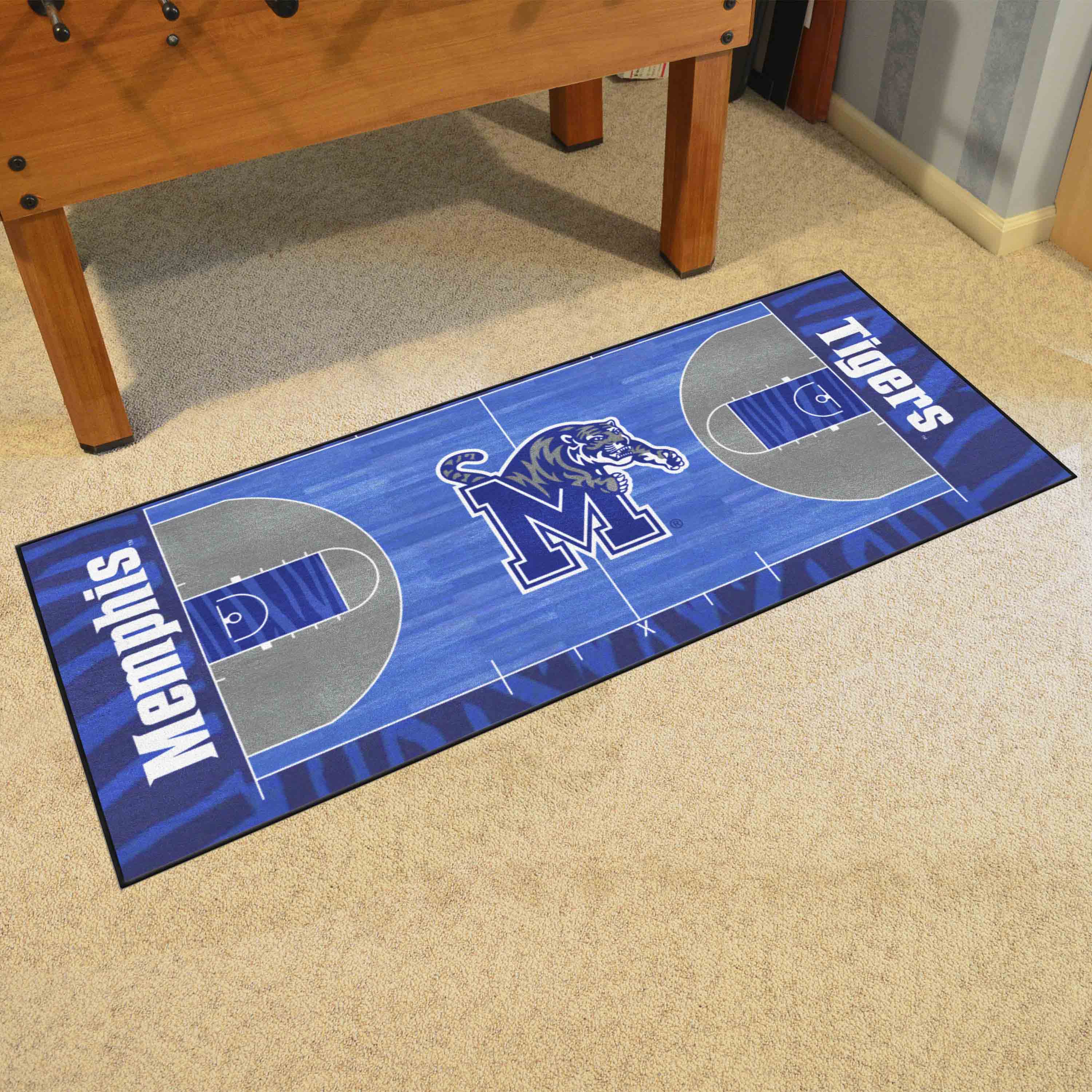 Memphis Tigers Court Runner Rug - 30in. x 72in. - Memphis