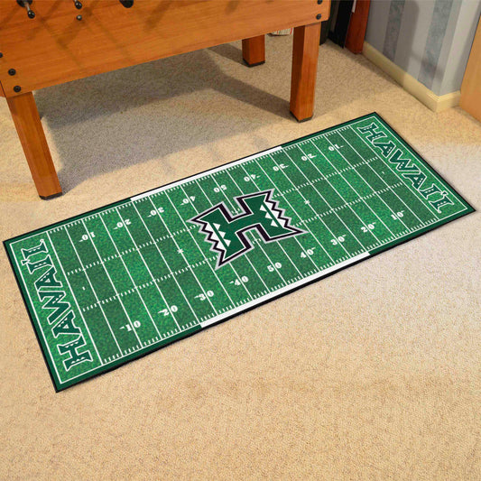 Hawaii Rainbows Field Runner Mat - 30in. x 72in. - Hawaii