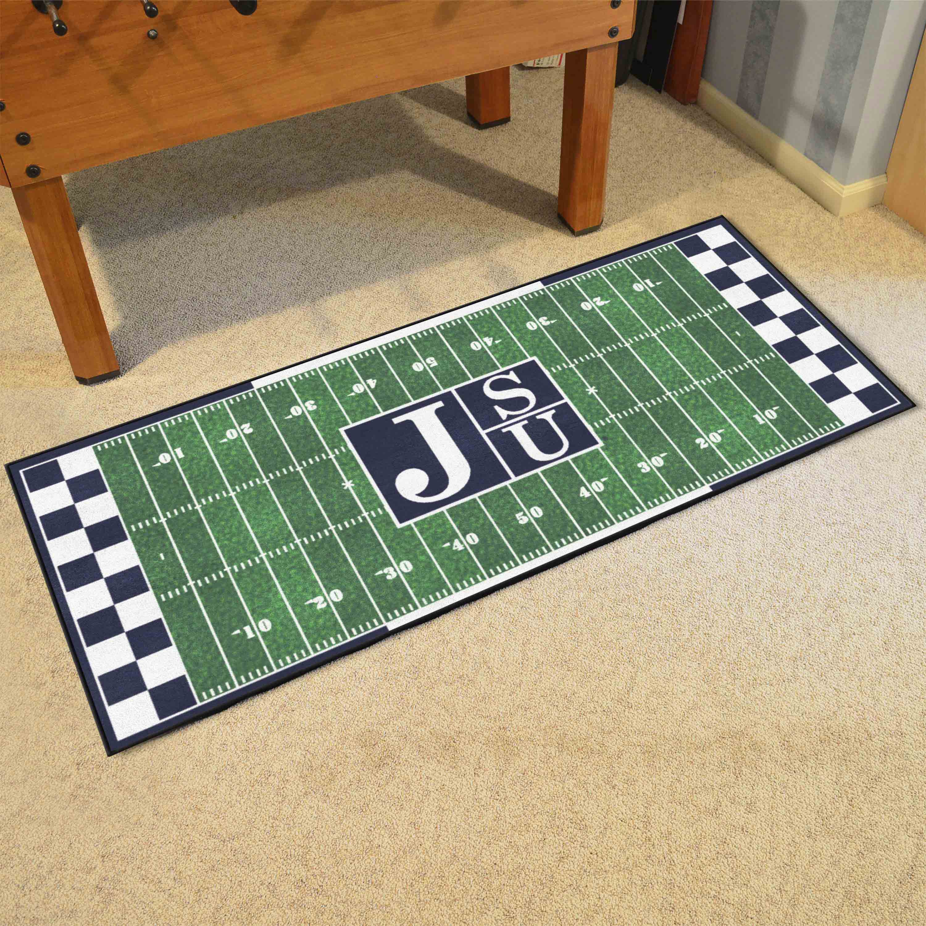 Jackson State Tigers Field Runner Mat - 30in. x 72in. - Jackson State