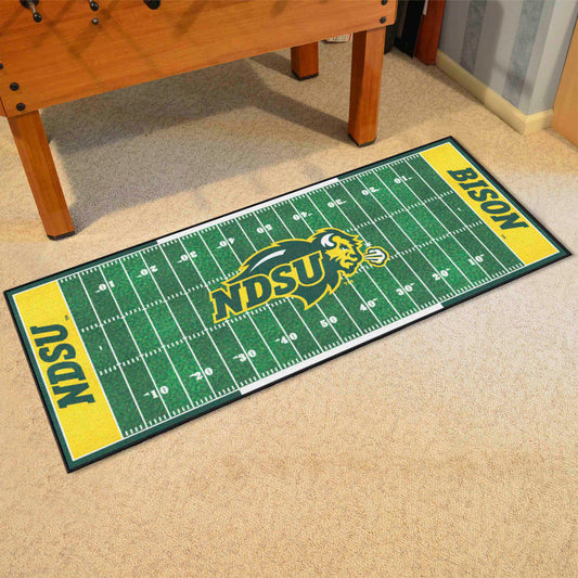 North Dakota State Bison Field Runner Mat - 30in. x 72in. - North Dakota State