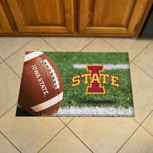 Iowa State Rubber Scraper Door Mat - Iowa State