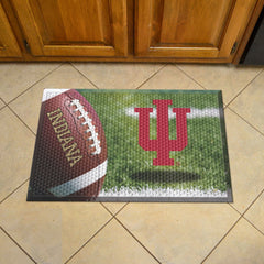 Indiana Hooisers Rubber Scraper Door Mat - Indiana