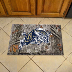 Naval Academy Rubber Scraper Camo Door Mat - Naval Academy