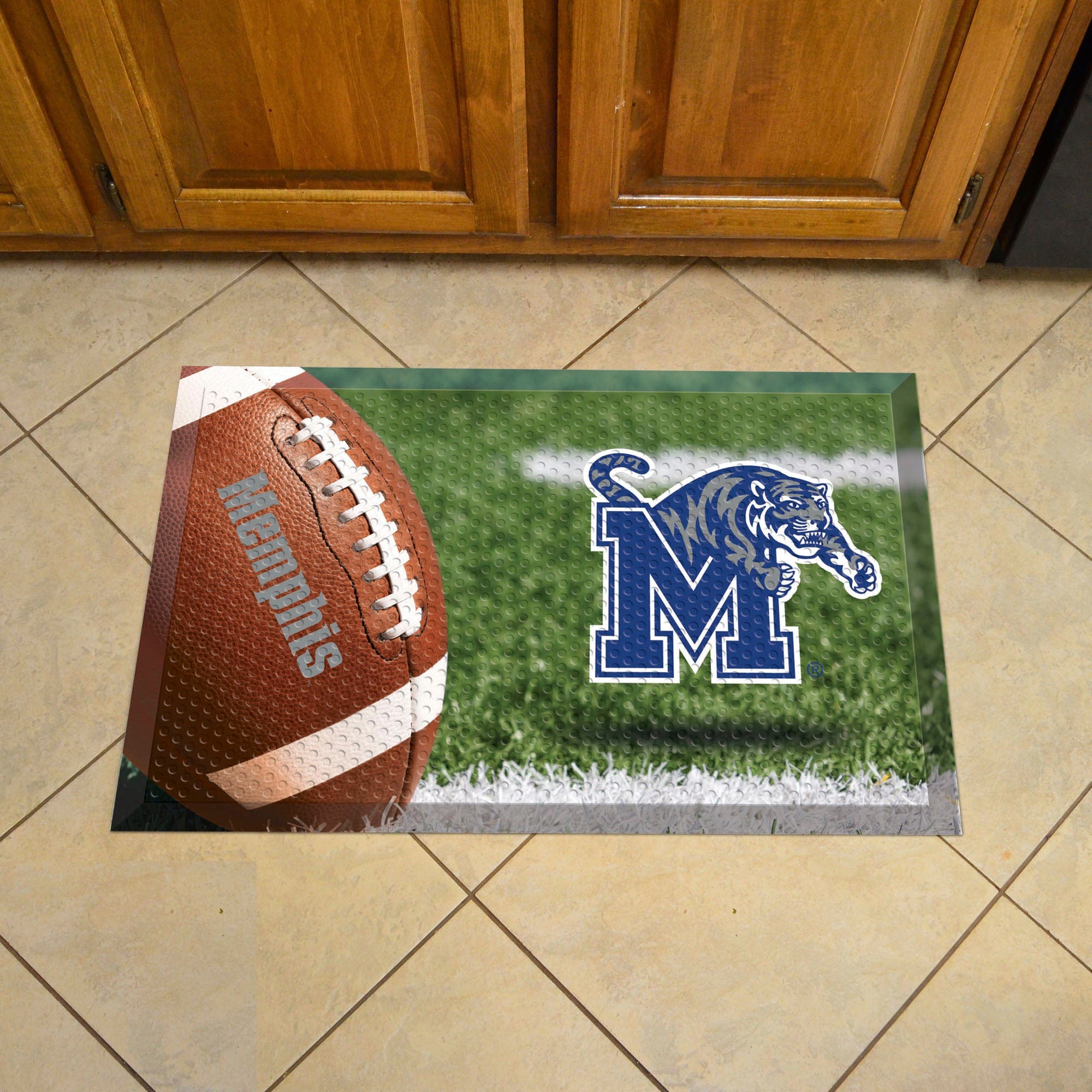 Memphis Rubber Scraper Door Mat - Memphis