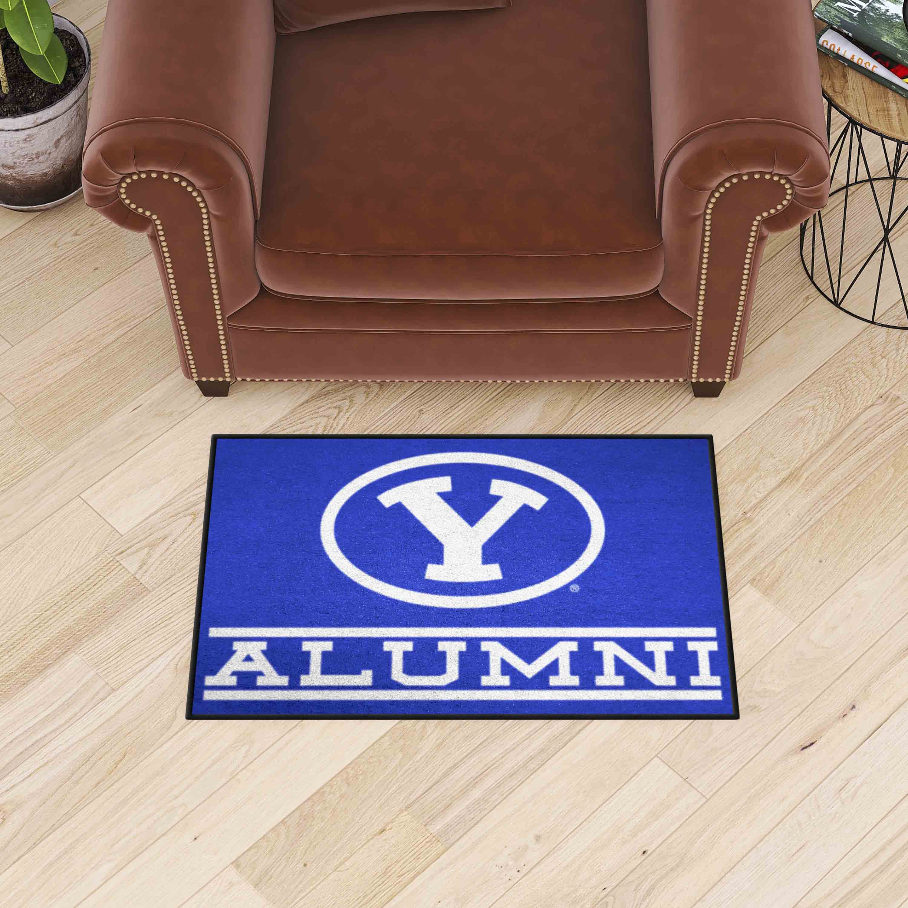 BYU Cougars Starter Mat Accent Rug - 19in. x 30in. Alumni Starter Mat - BYU
