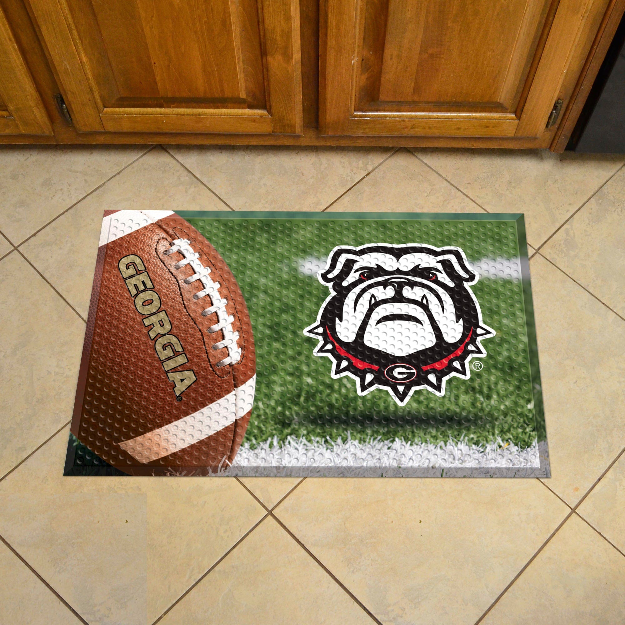 Georgia Rubber Scraper Door Mat - Georgia