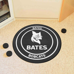 Bates College Bobcats Hockey Puck Rug - 27in. Diameter - Bates College