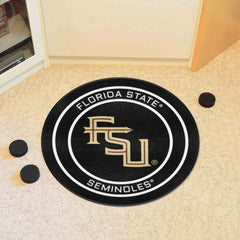 Florida State Hockey Puck Rug - 27in. Diameter - Florida State