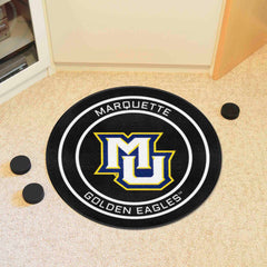 Marquette Hockey Puck Rug - 27in. Diameter - Marquette