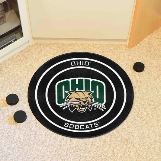 Ohio Hockey Puck Rug - 27in. Diameter - Ohio