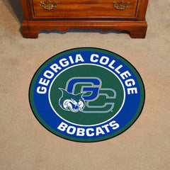 Georgia College Bobcats Roundel Rug - 27in. Diameter - Georgia College