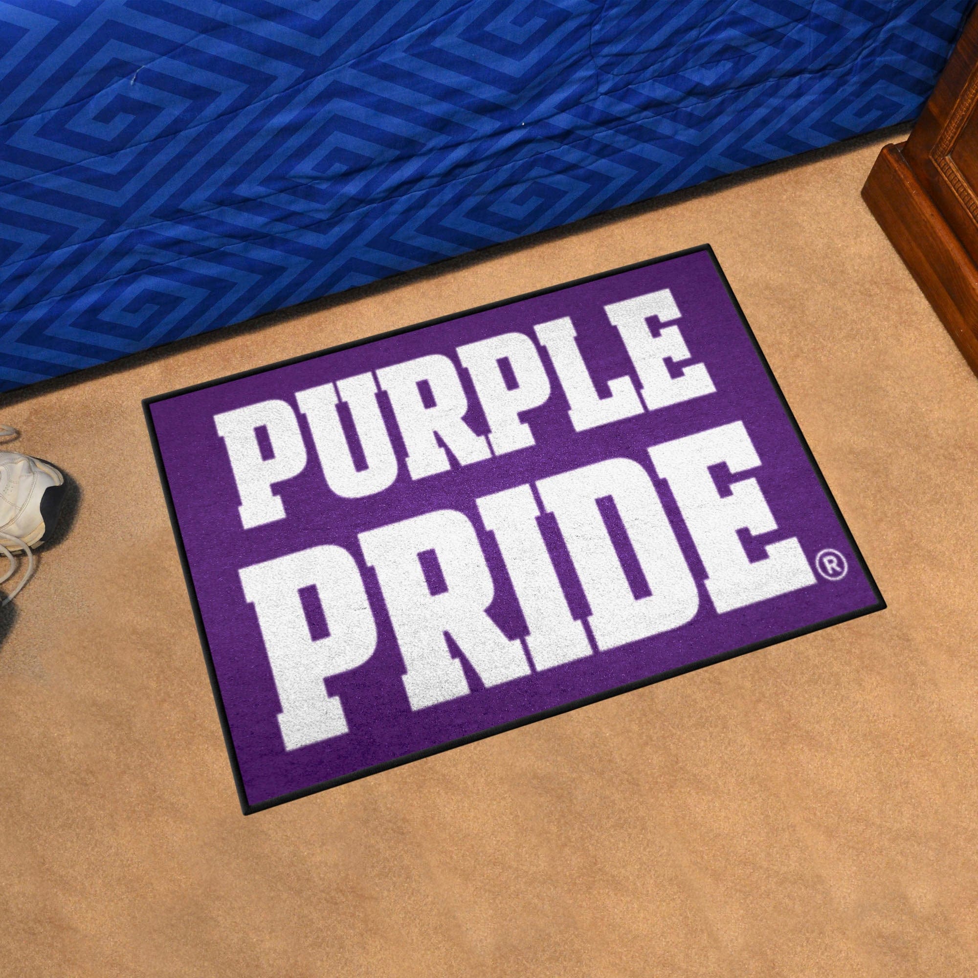Northwestern Wildcats Starter Mat Accent Rug - 19in. x 30in. - Northwestern